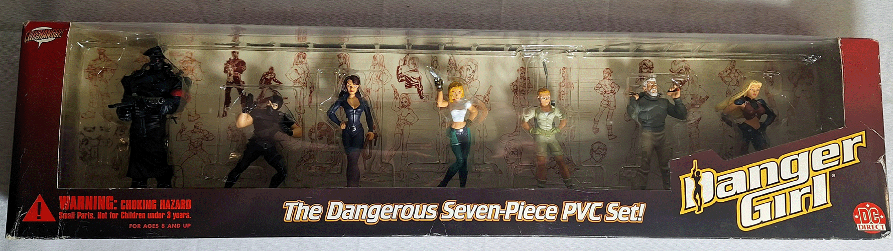 DC Direct Danger Girl 7Piece PVC Figure Set 2